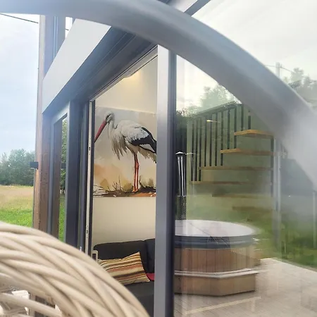 Holiday home Vilanovka - Z Prywatna Balia Przy Stawie I Lesie Wilanowo (Kartuzy)