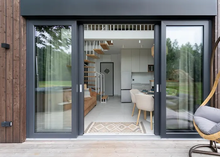 Vilanovka - Z Prywatna Balia Przy Stawie I Lesie Casa vacanze Wilanowo (Kartuzy)