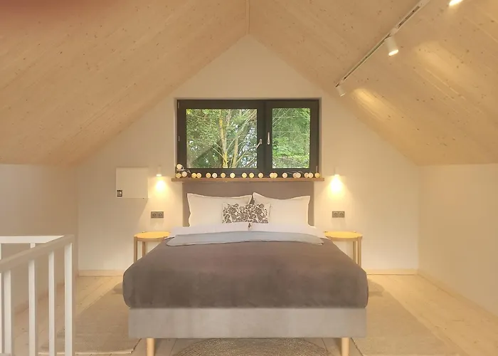 Vilanovka - Z Prywatna Balia Przy Stawie I Lesie בית נופש Wilanowo (Kartuzy)